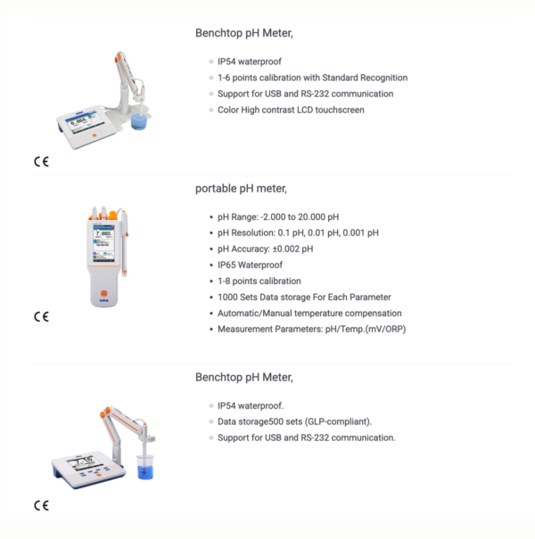 pH Meters