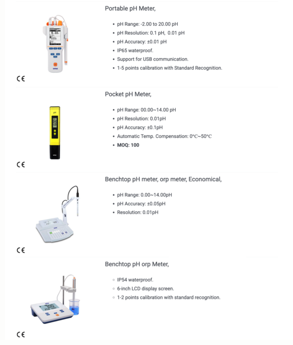 pH Meters