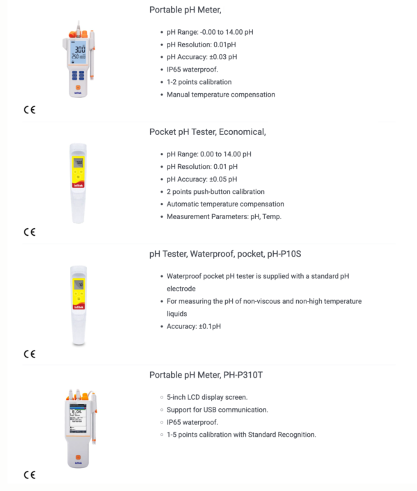pH Meters